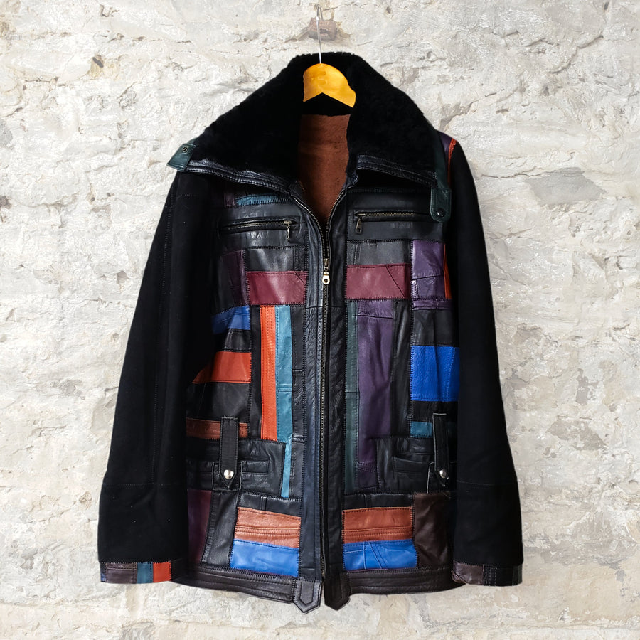 Shearling Mondriaan